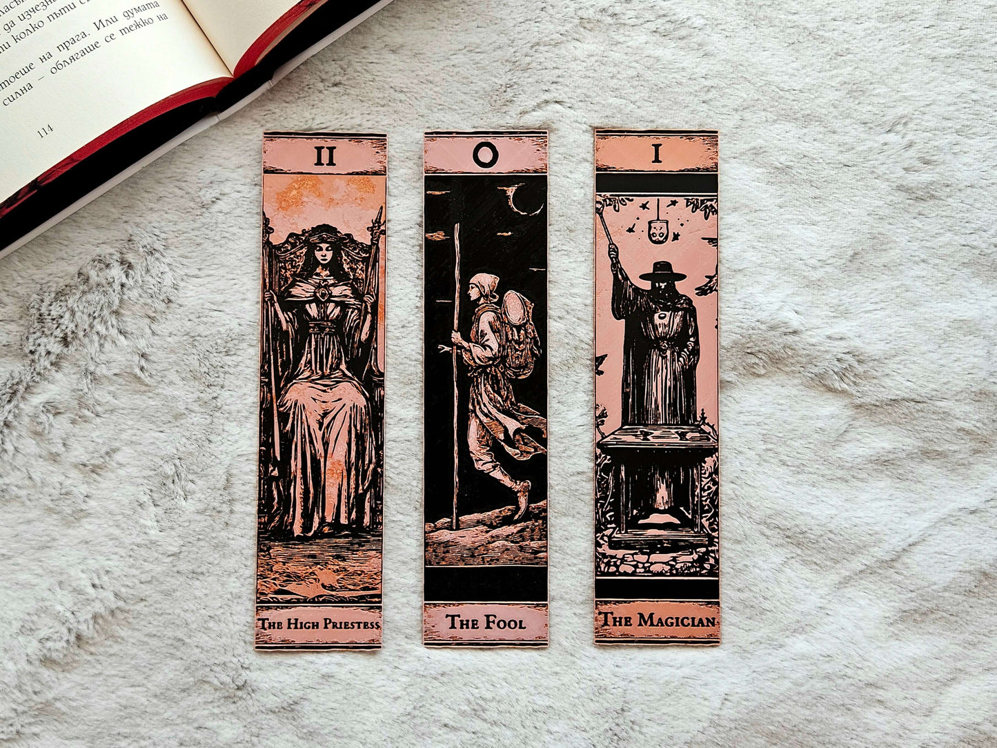 Semne de Carte Tarot – Set 1 Arcana Majoră (0-II)
