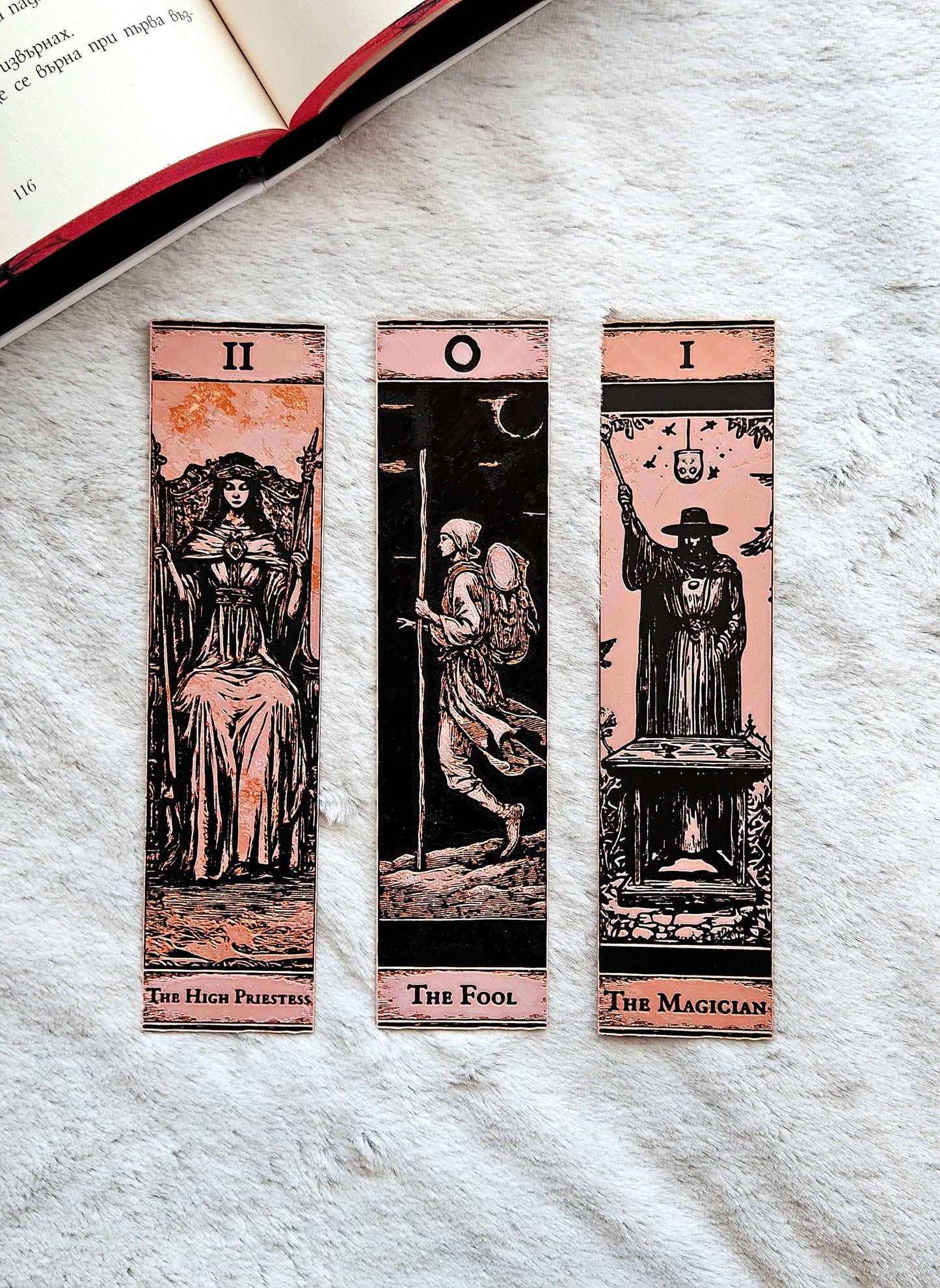 Semne de Carte Tarot – Set 1 Arcana Majoră (0-II)