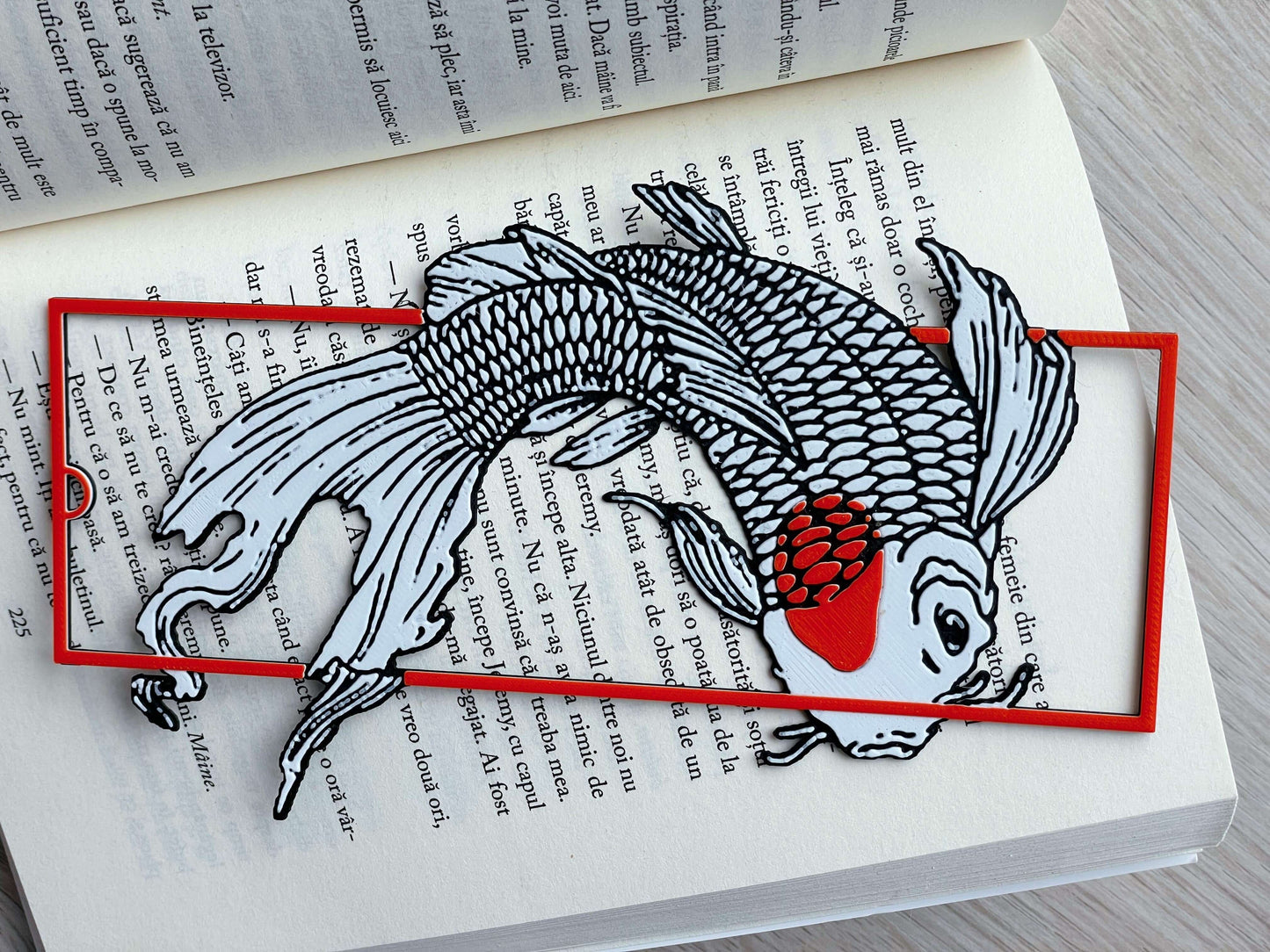 Semn de carte “Koi”