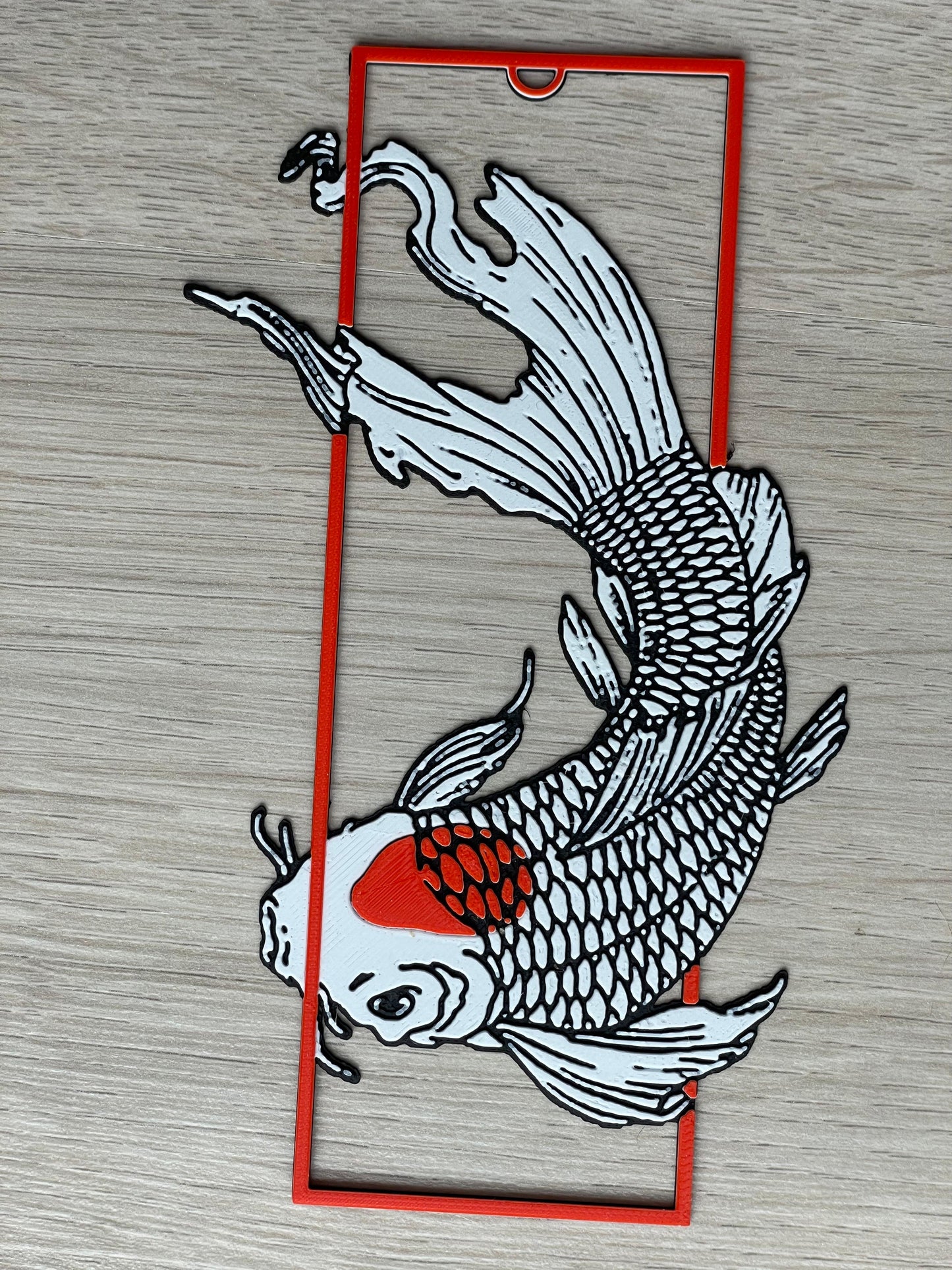Semn de carte “Koi”