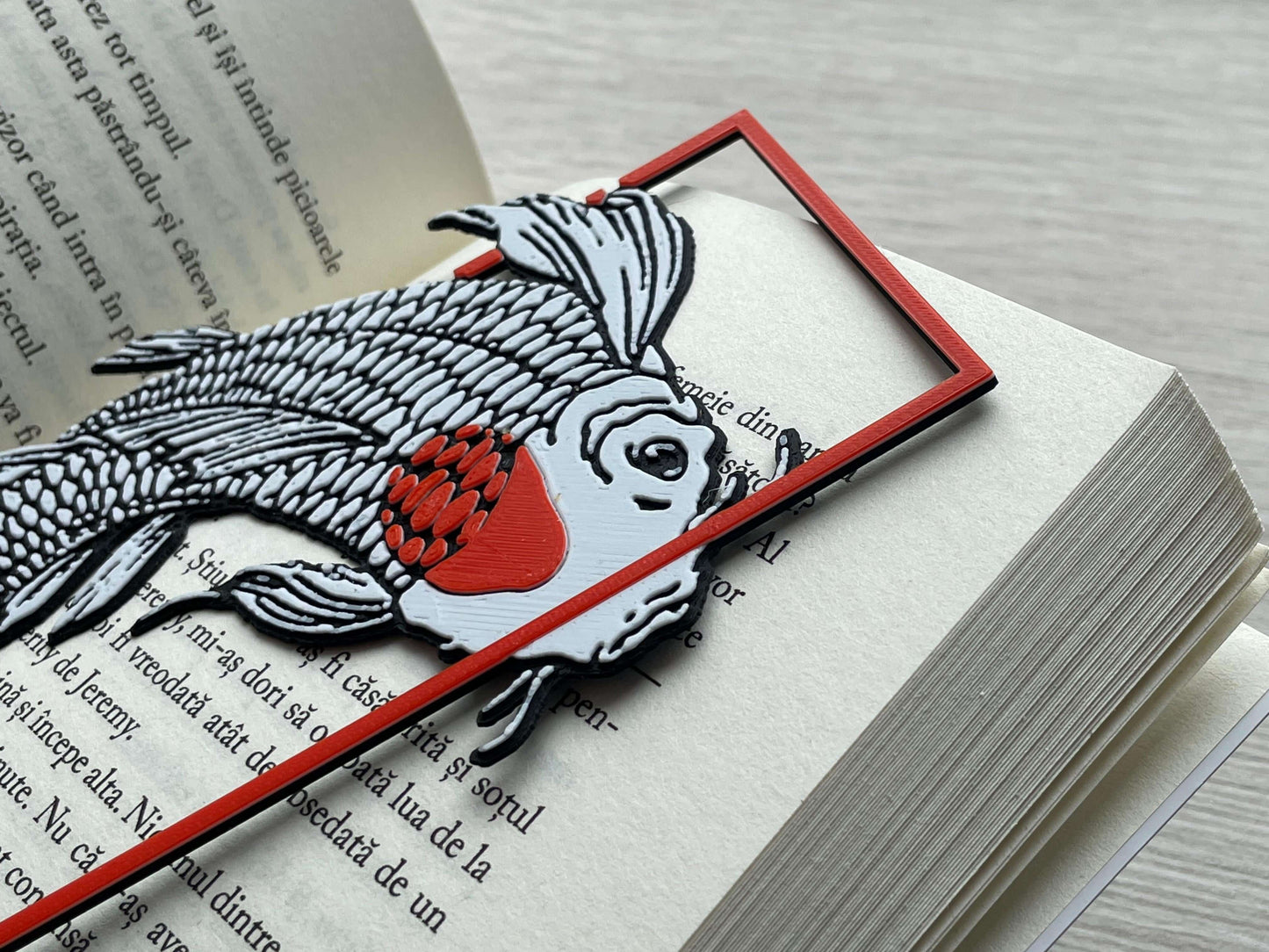 Semn de carte “Koi”