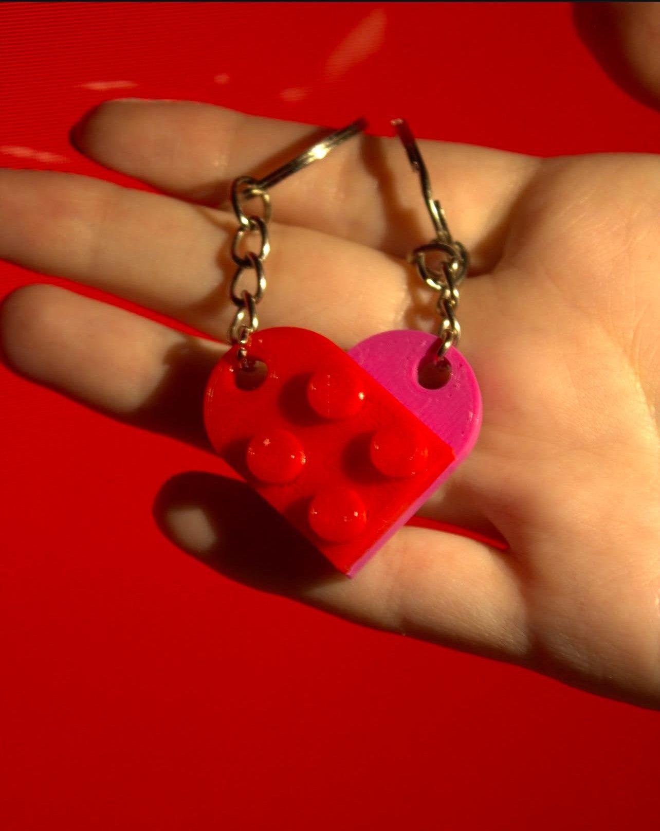 Set Brelocuri "Lego Heart"