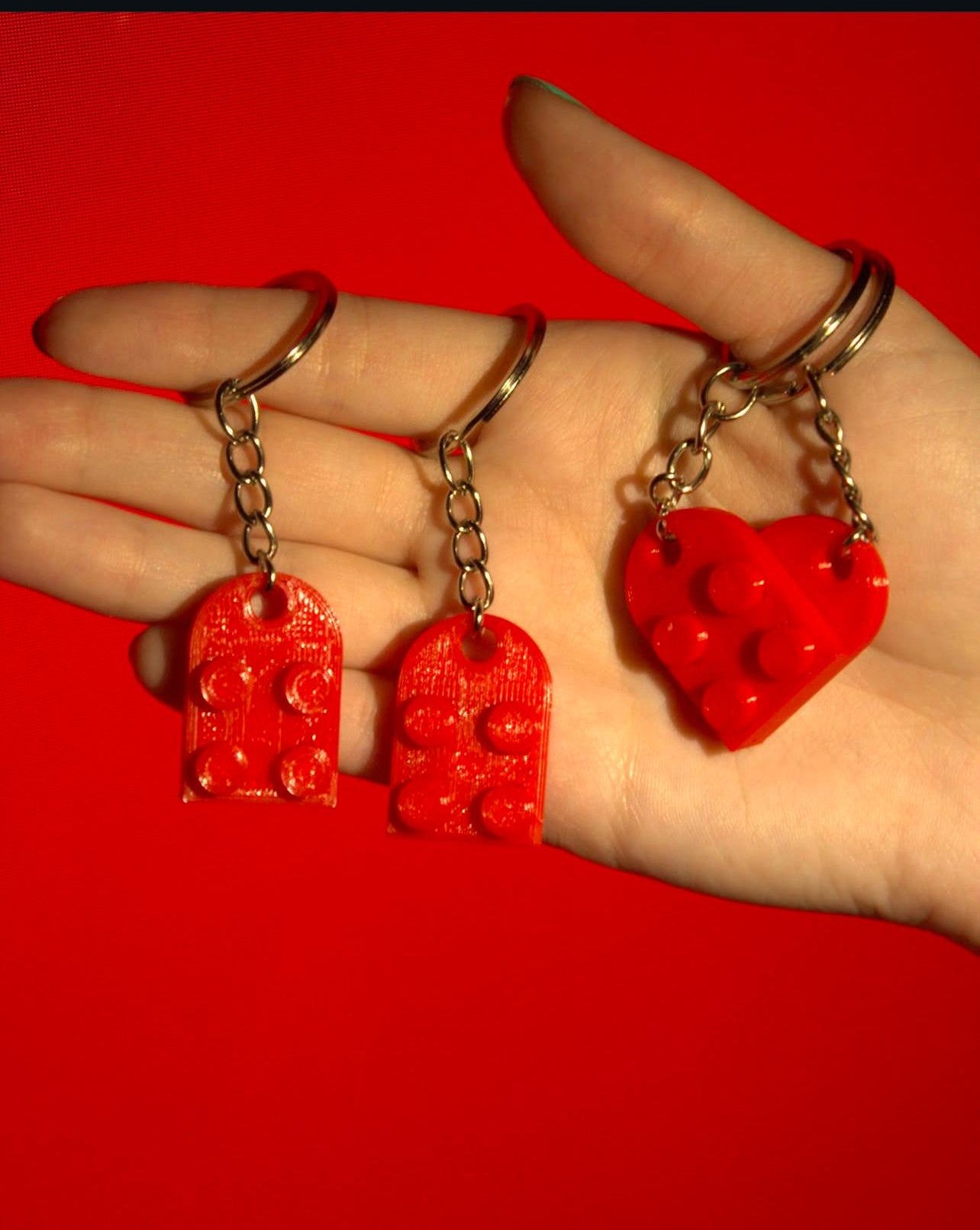 Set Brelocuri "Lego Heart"