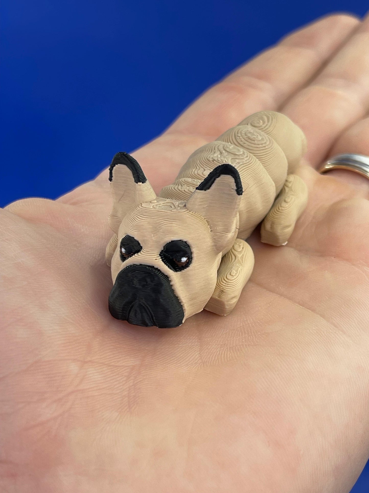 Breloc Bulldog Francez