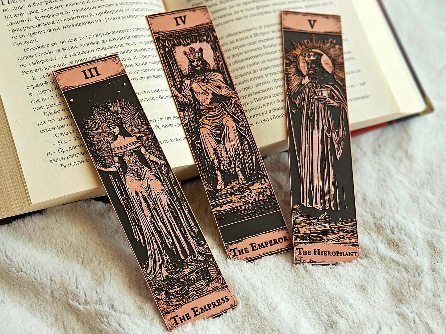 Semne de Carte Tarot – Set 2 Arcana Majoră (III-V)
