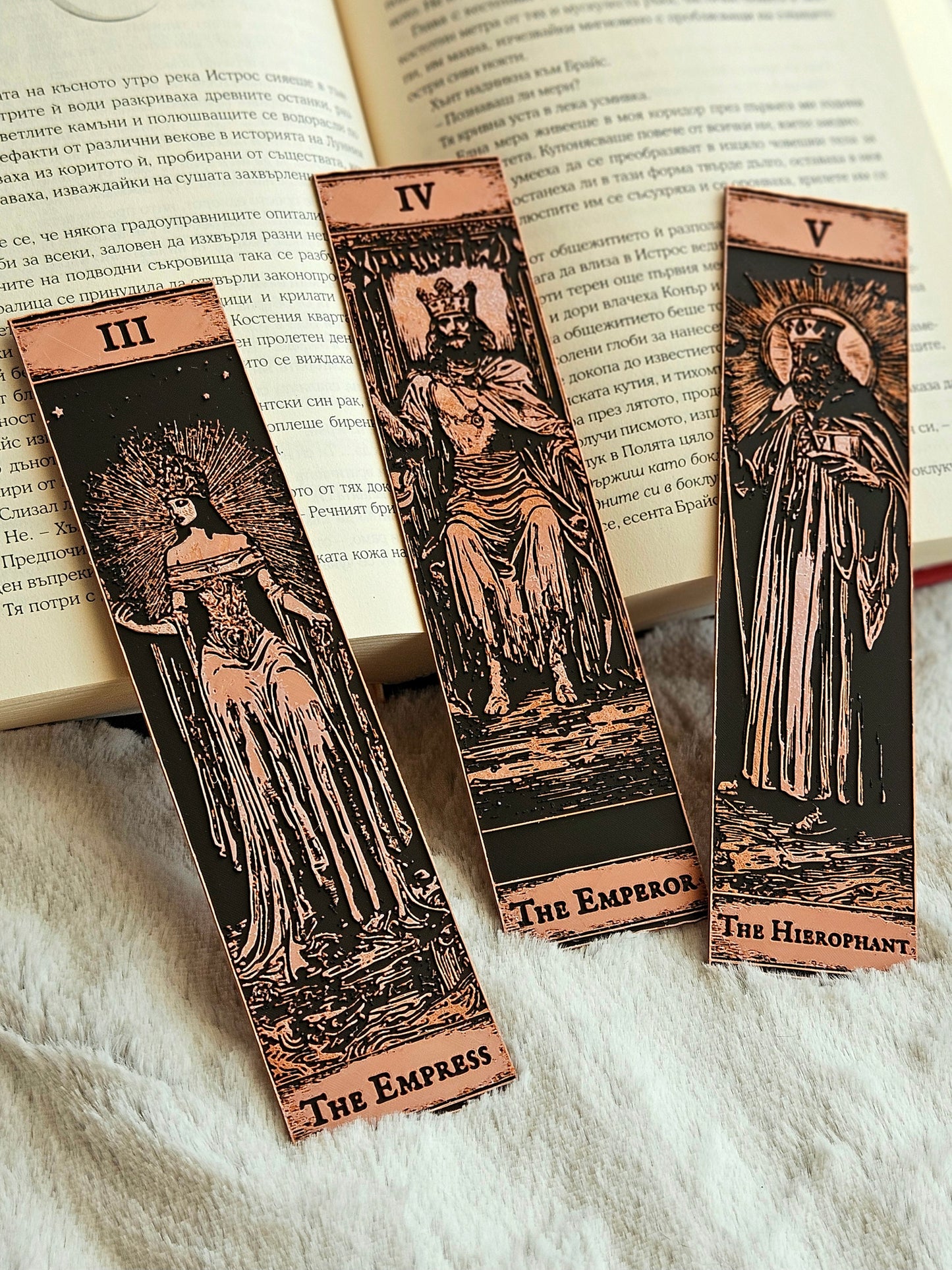 Semne de Carte Tarot – Set 2 Arcana Majoră (III-V)
