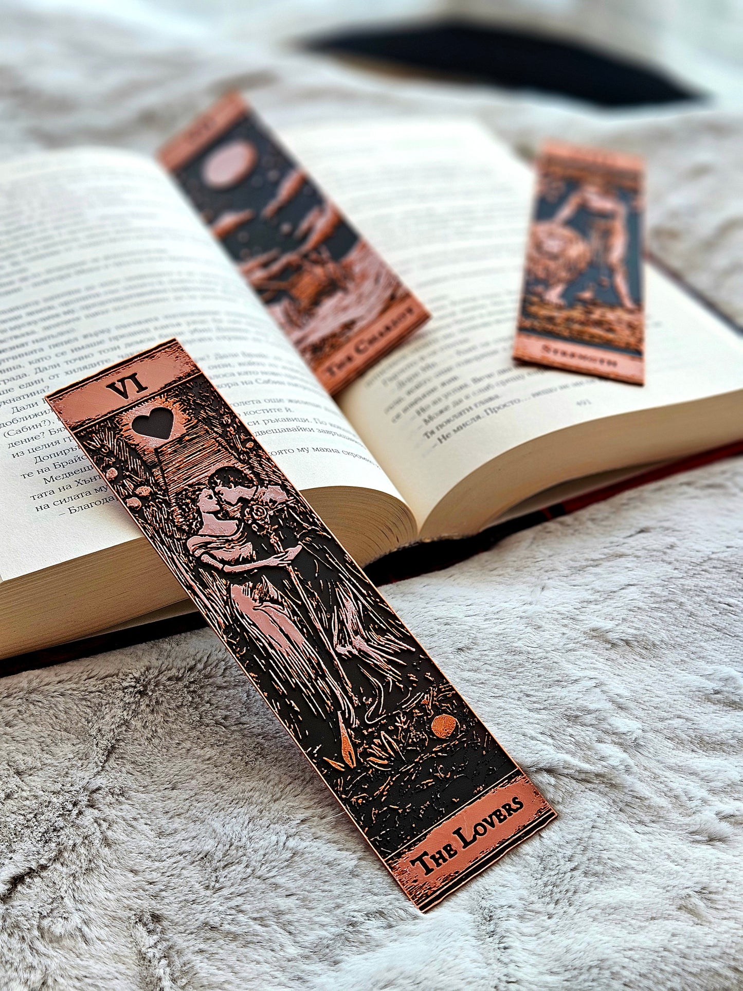 Semne de Carte Tarot – Set 3 Arcana Majoră (VI-VIII)