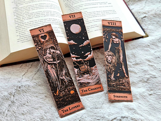 Semne de Carte Tarot – Set 3 Arcana Majoră (VI-VIII)