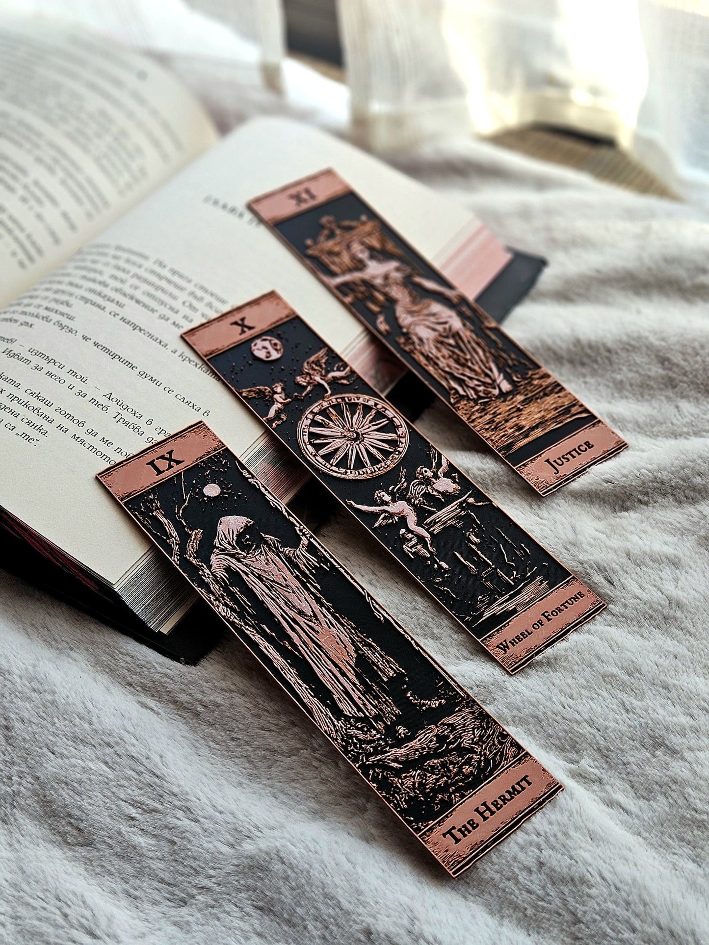 Semne de Carte Tarot – Set 4 Arcana Majoră (IX-XI)