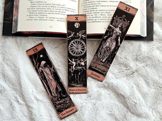 Semne de Carte Tarot – Set 4 Arcana Majoră (IX-XI)