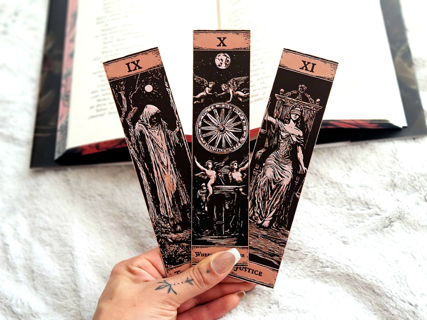 Semne de Carte Tarot – Set 4 Arcana Majoră (IX-XI)