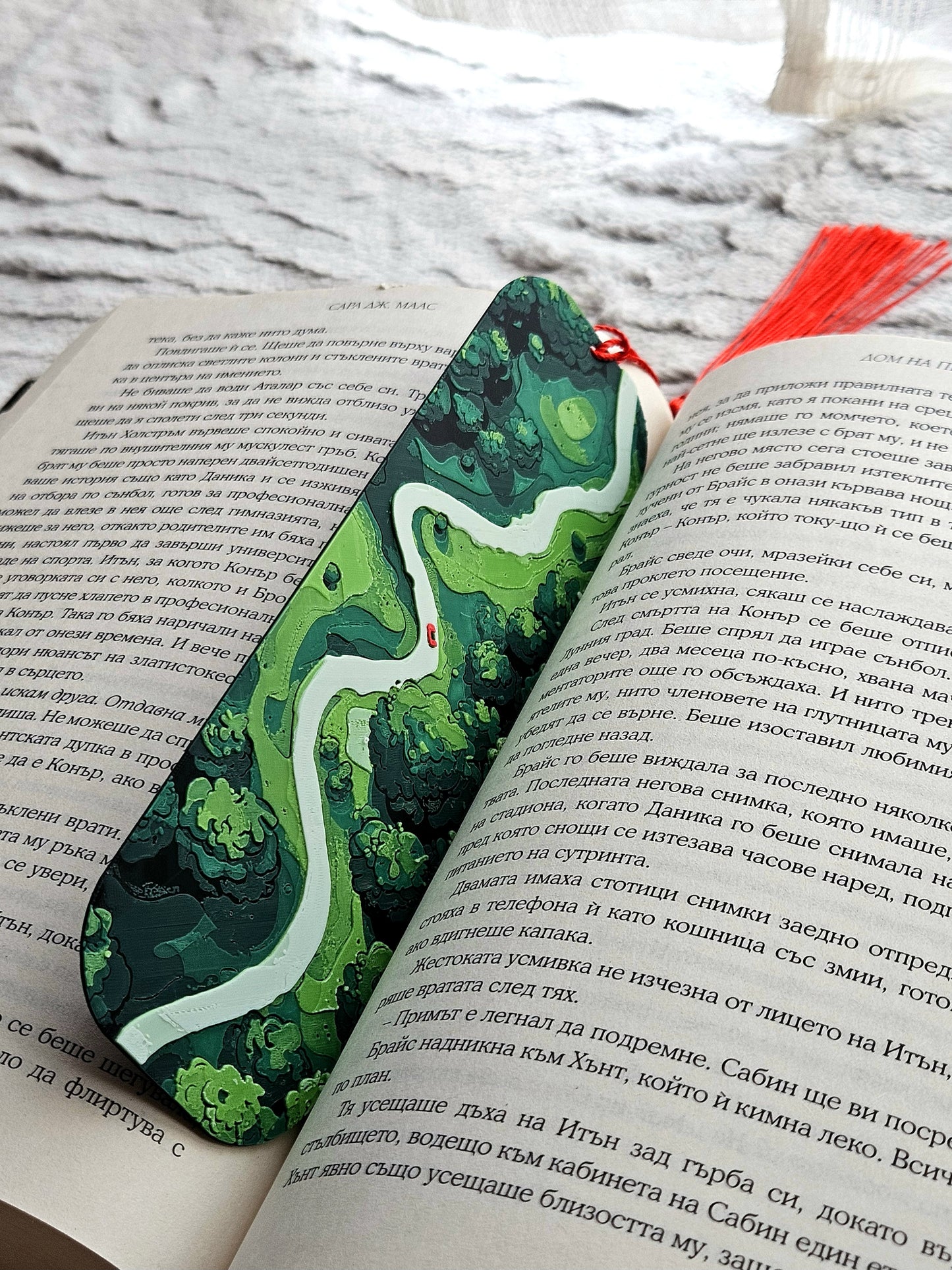 Semn de carte "Road Trippin"