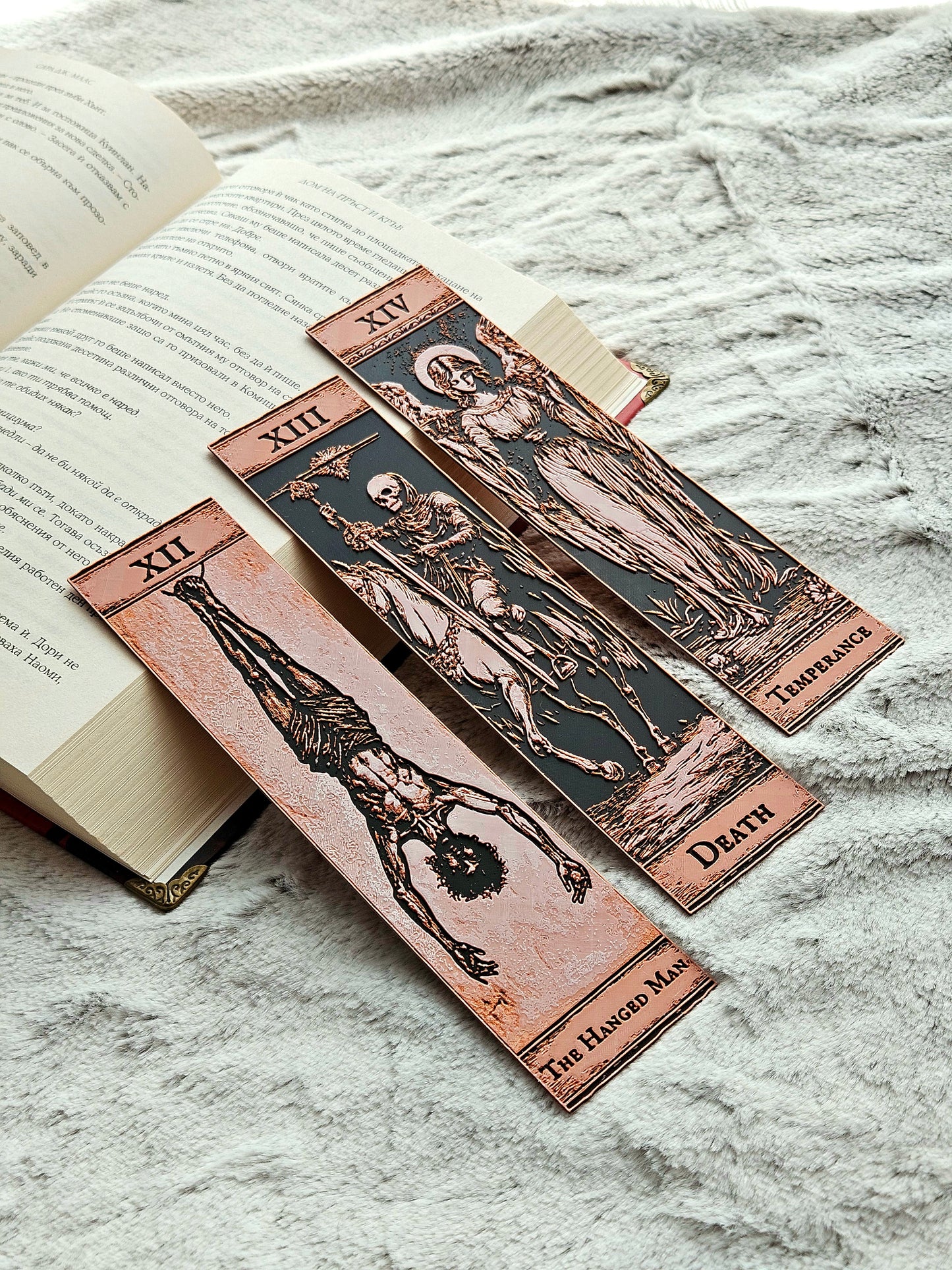 Semne de Carte Tarot – Set 5 Arcana Majoră (XII-XIV)