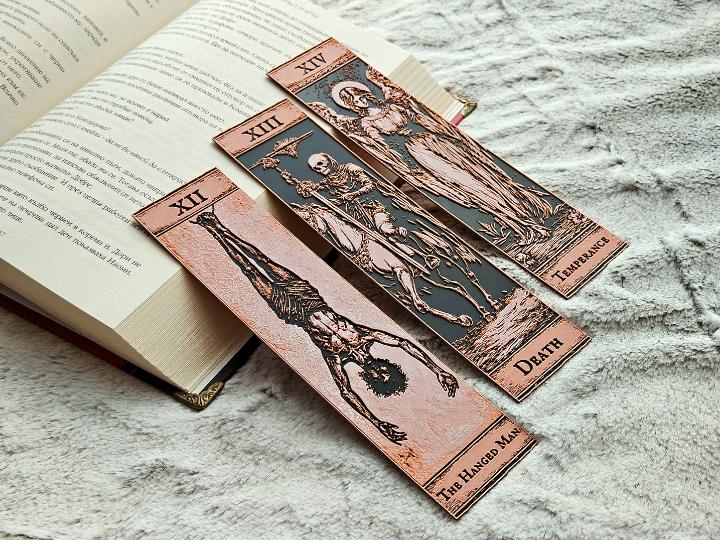 Semne de Carte Tarot – Set 5 Arcana Majoră (XII-XIV)