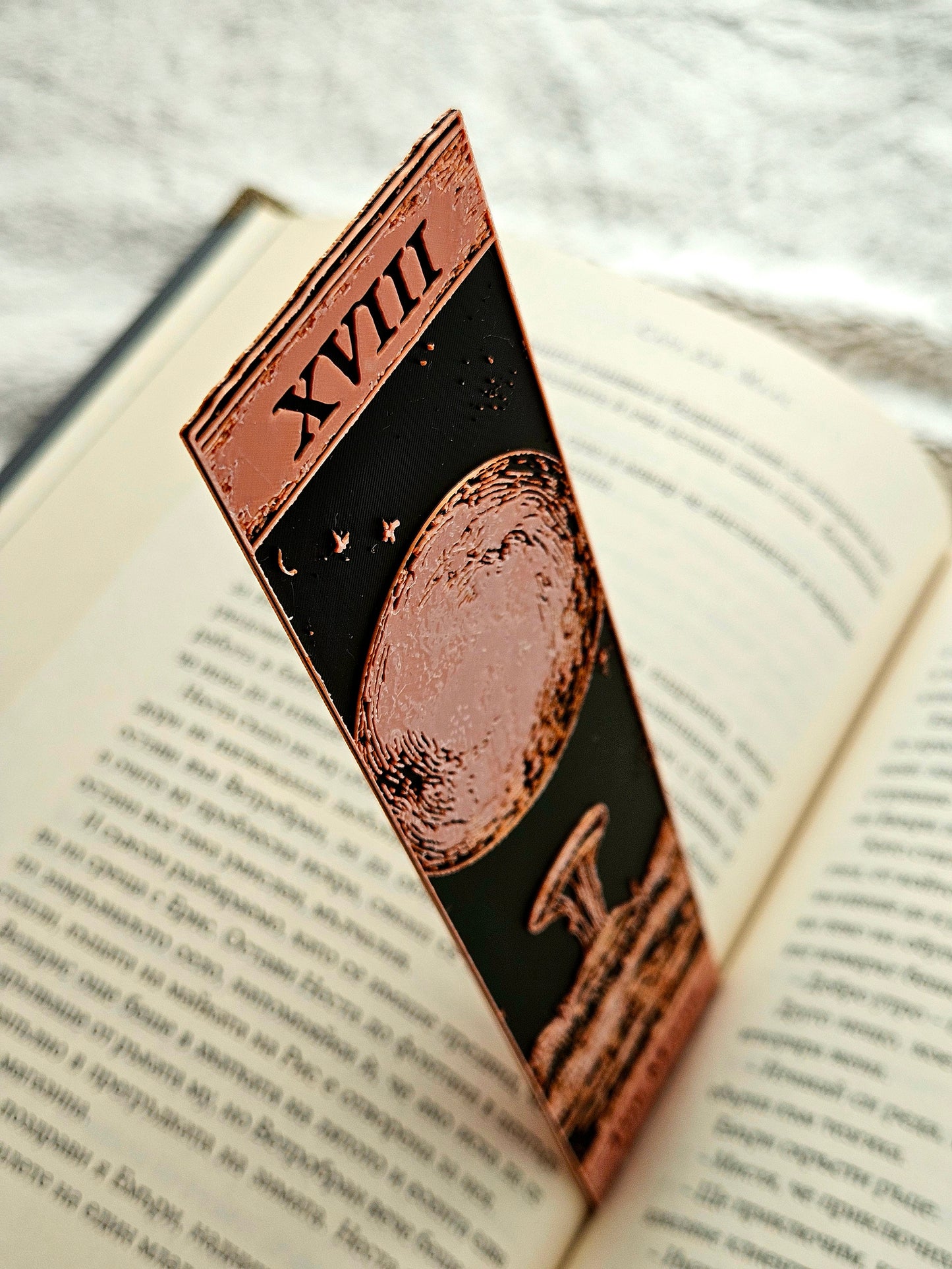 Semne de Carte Tarot – Set 7 Arcana Majoră (XVIII-XIX)