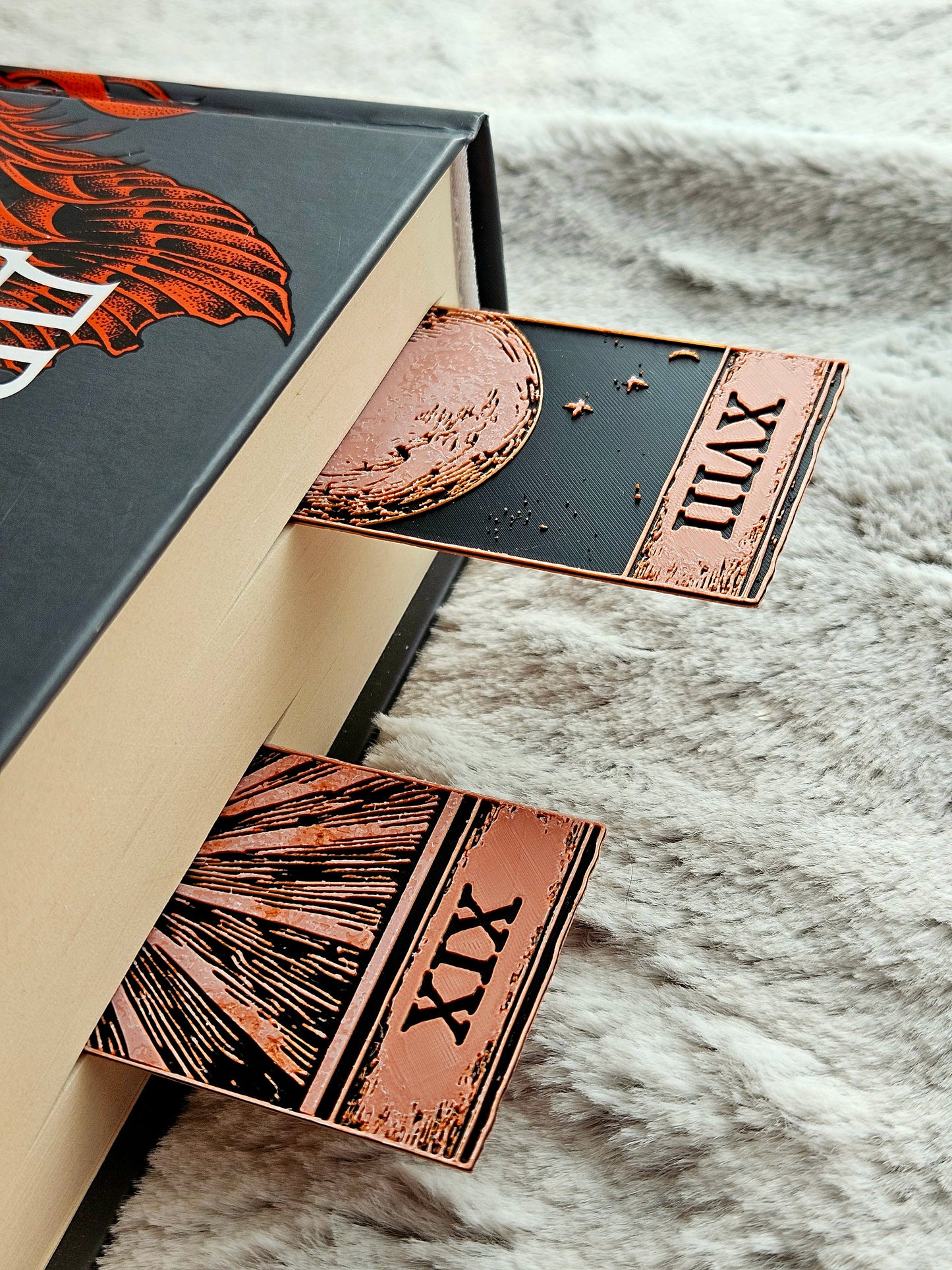 Semne de Carte Tarot – Set 7 Arcana Majoră (XVIII-XIX)