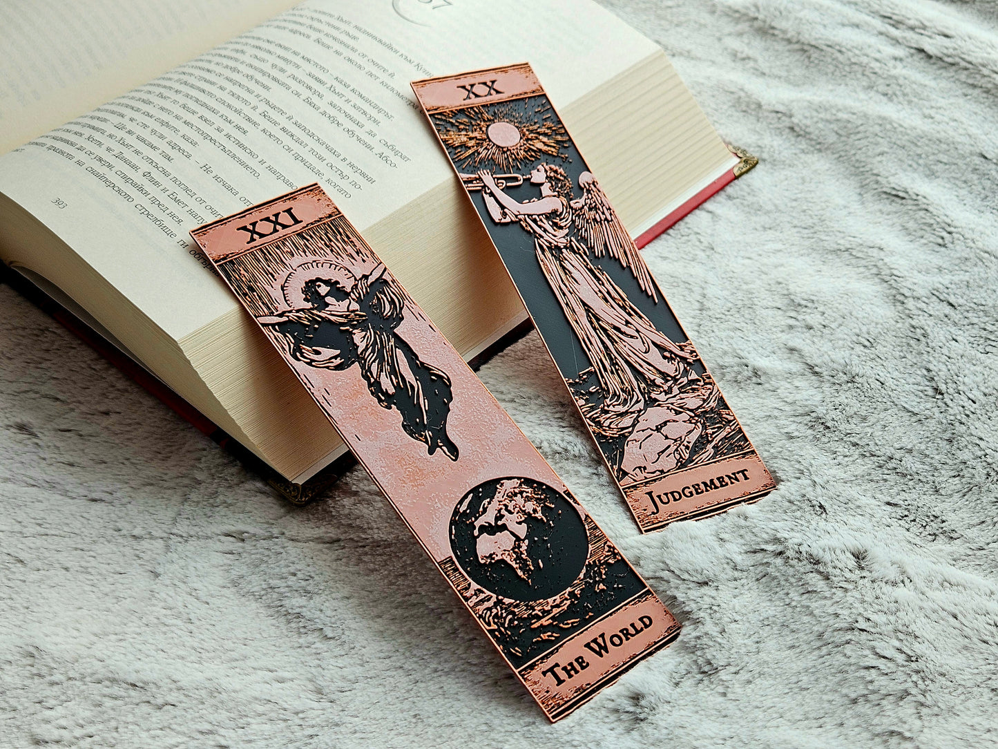 Semne de Carte Tarot – Set 8 Arcana Majoră (XX-XXI)