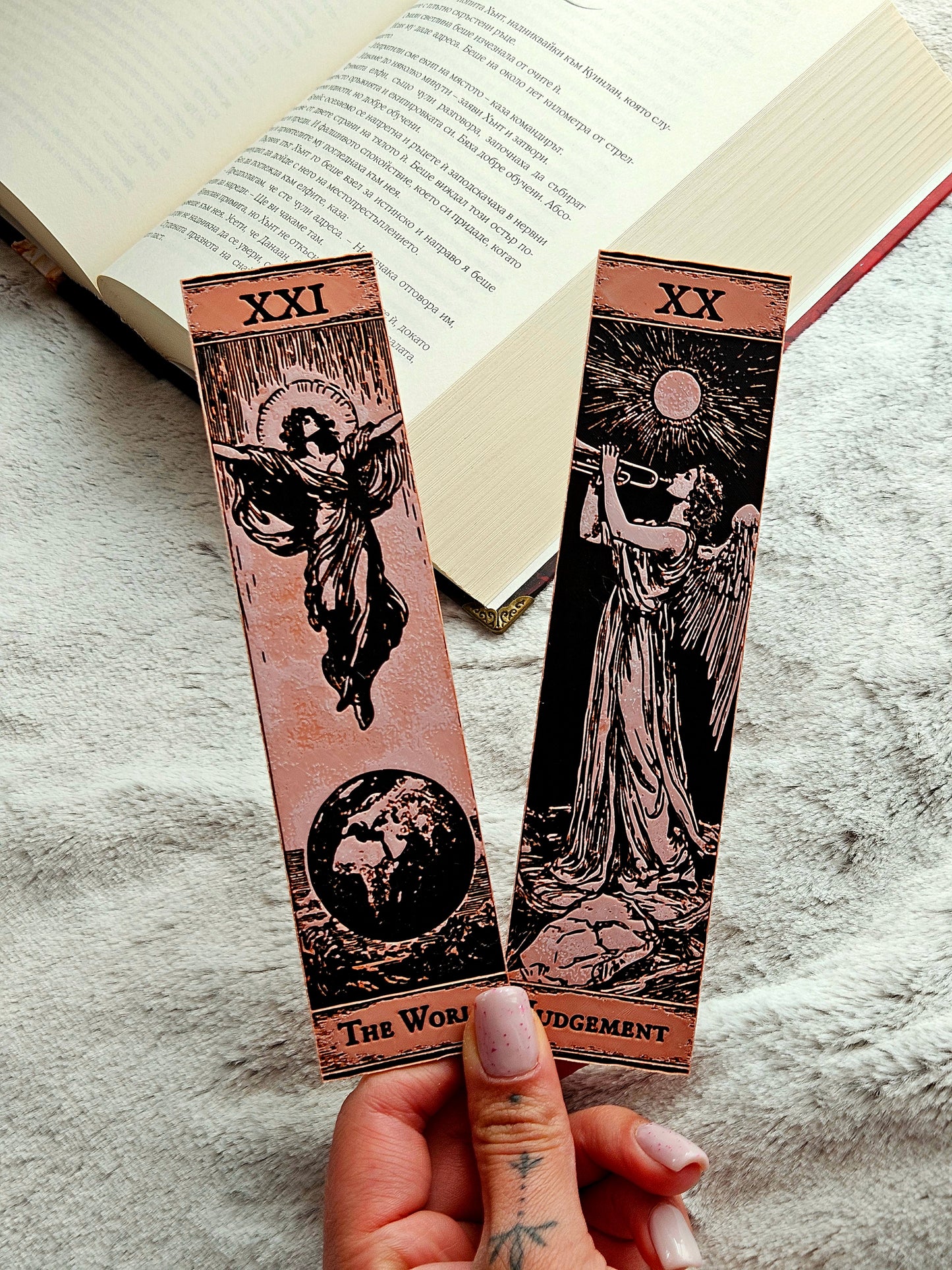 Semne de Carte Tarot – Set 8 Arcana Majoră (XX-XXI)