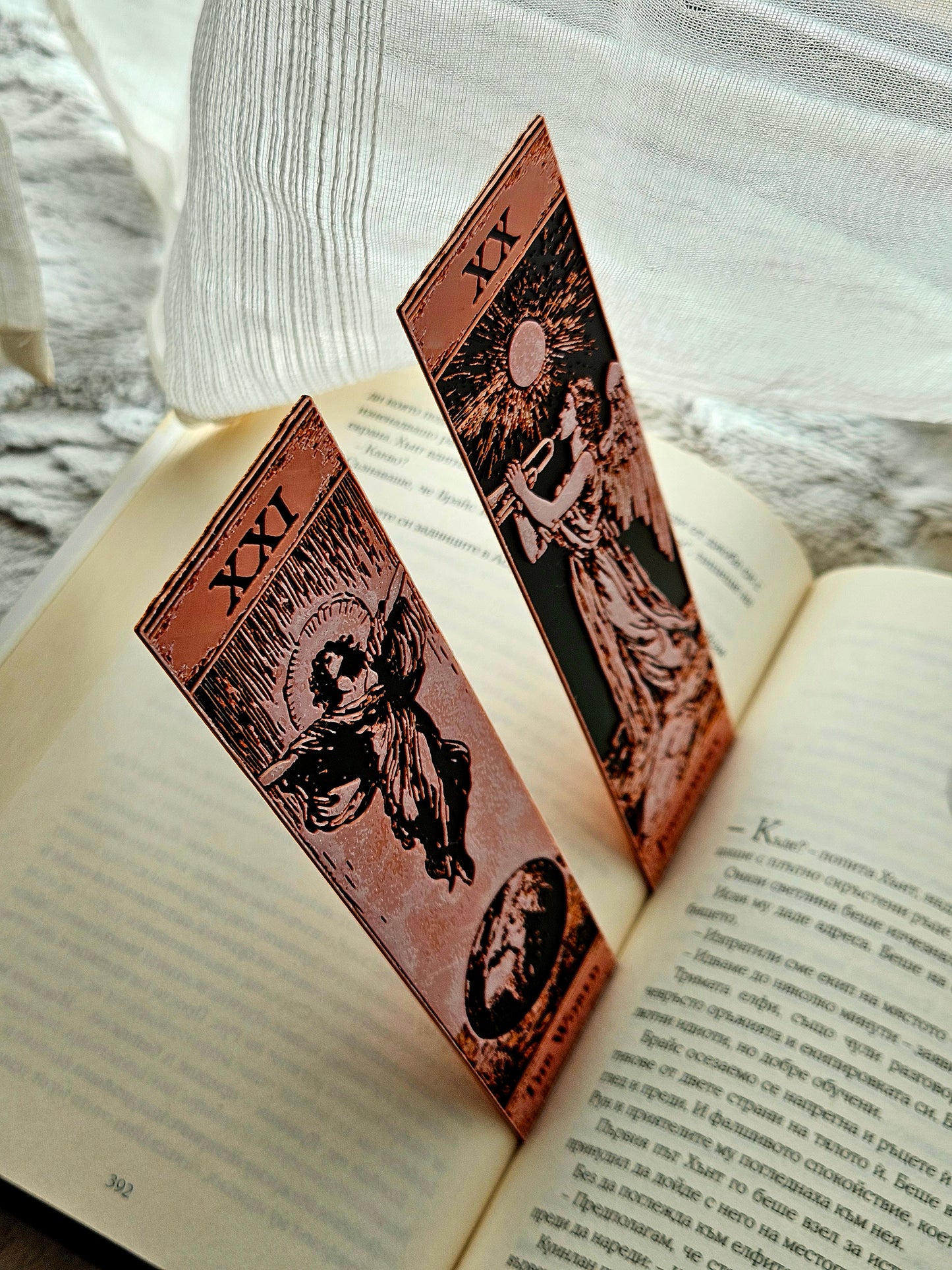 Semne de Carte Tarot – Set 8 Arcana Majoră (XX-XXI)