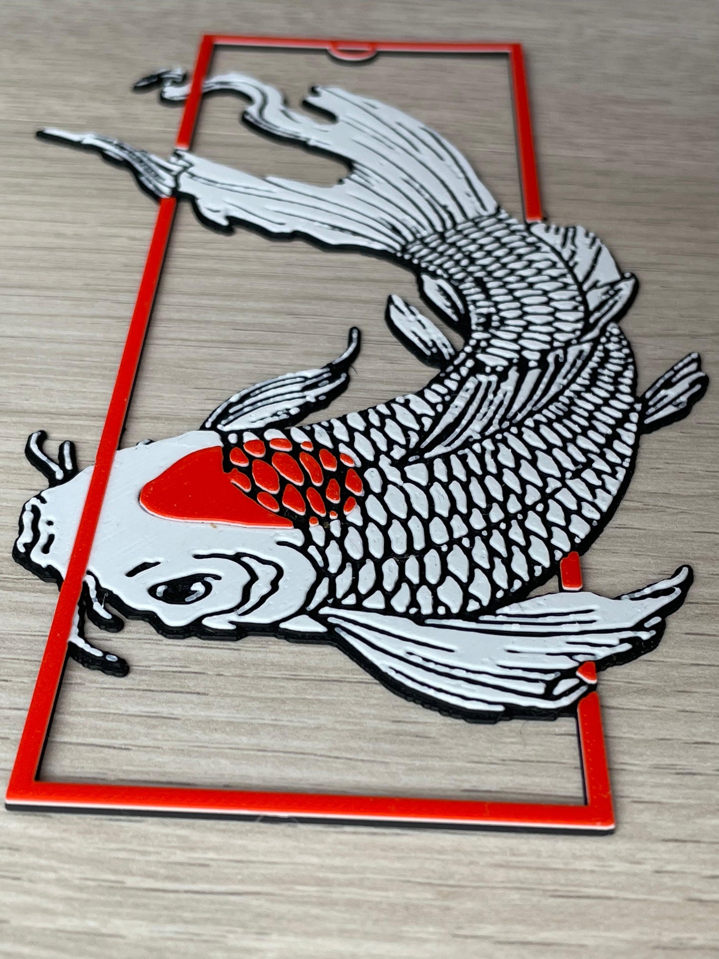 Semn de carte “Koi”