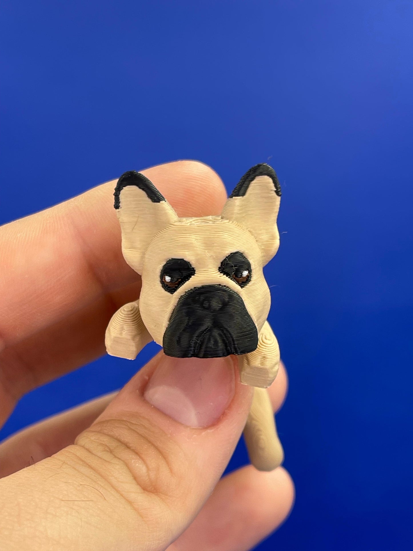 Breloc Bulldog Francez