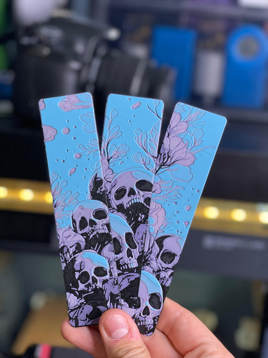 Set semne de carte “Skull Cherry Garden” 💀🍃🌸