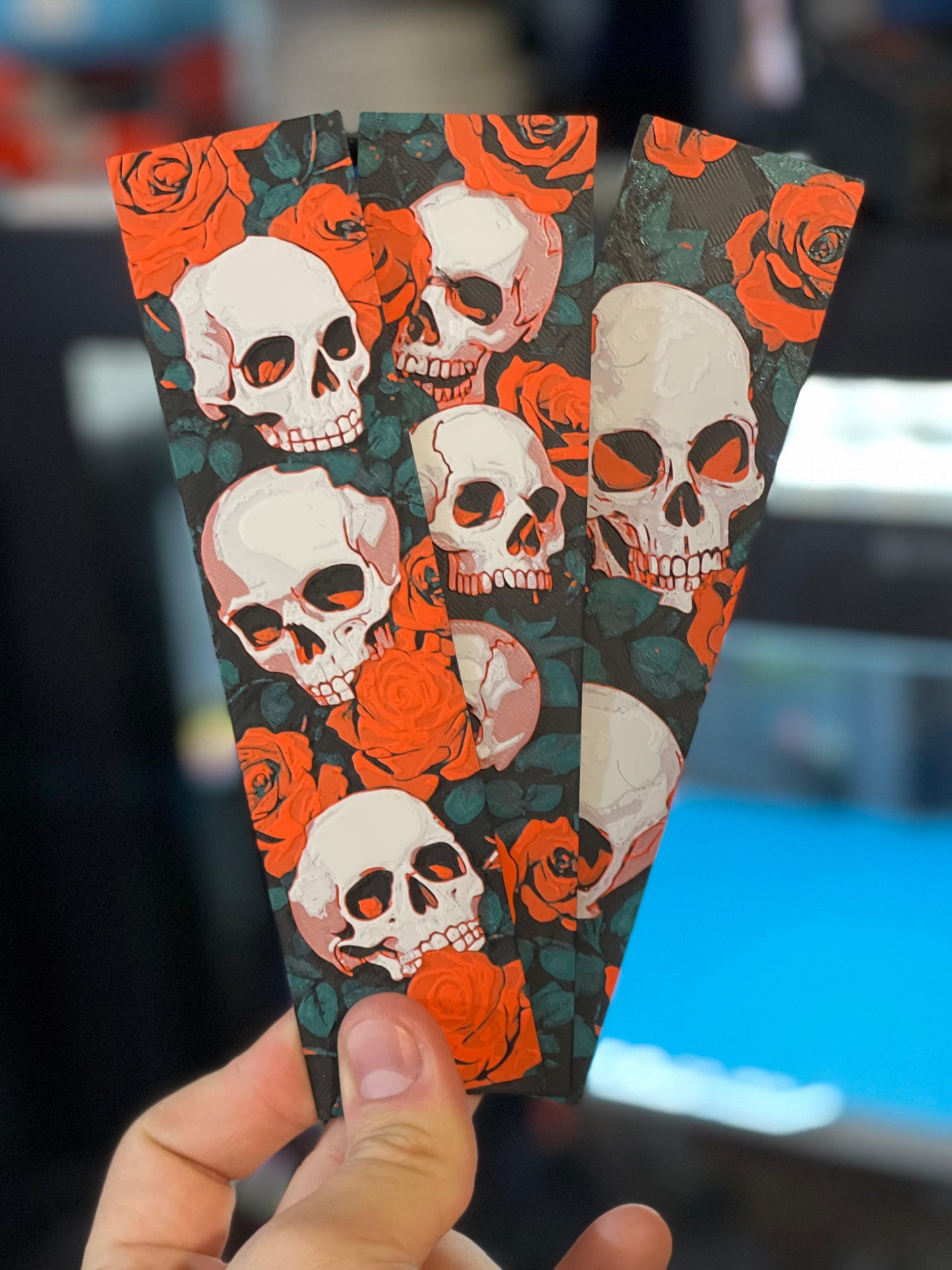 Set semne de carte Skull N' Roses 💀🍃🌹