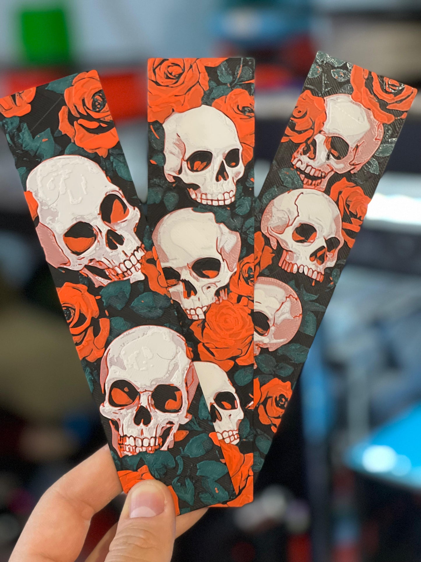 Set semne de carte Skull N' Roses 💀🍃🌹